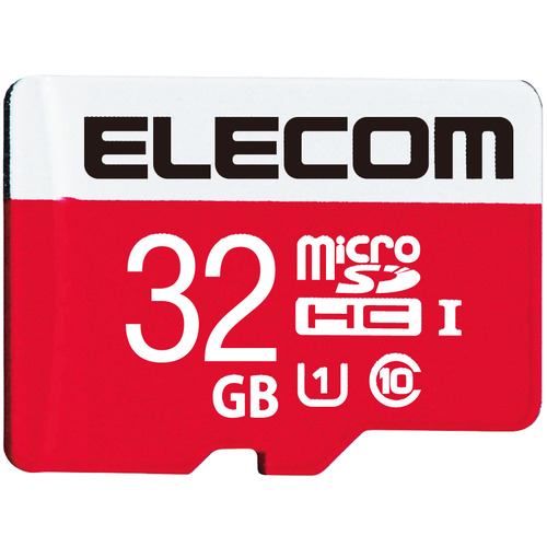 【推奨品】エレコム GM-MFMS032G microSDHCカード UHS-I U1 Class10 32GB GMMFMS032G
