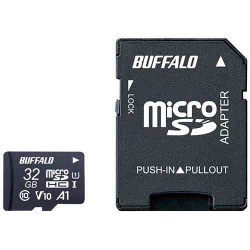 バッファロー YWRMSD32U11HA microSDカード 32GB