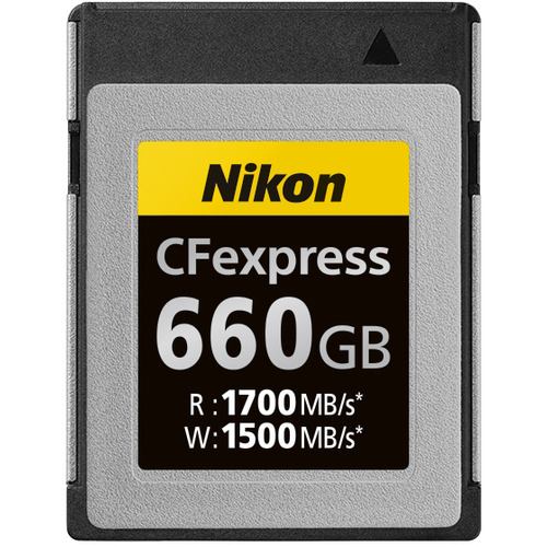 Nikon CFexpress Type B メモリーカード 660GB MC-CF660G CFエクスプレスカード CFexpress