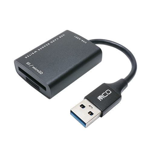 ミヨシ USR-ASD2／BK SD misroSDカードリーダ・ライタ USB3.2Gen1対応