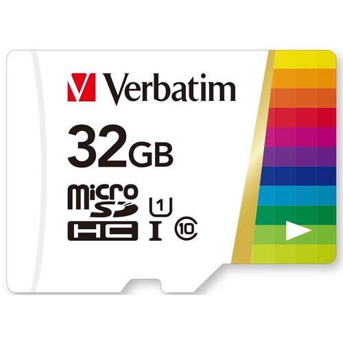 Verbatim MHCN32GJZV microSDHC UHS-1 ／U1 [最大90MB／s] 32GB
