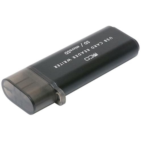 ミヨシ USR-CSD3／BK SDカードリーダ・ライタ USB3.2Gen1対応 USB Type-C コンパクト ブラック USRCSD3／BK