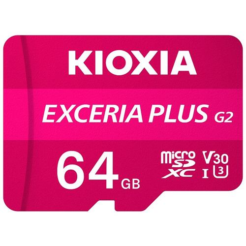 KIOXIA KMUH-B064G microSDXCカード 64GB ピンク | ヤマダウェブコム