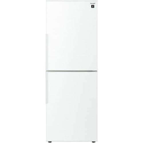 冷蔵庫 シャープ 一人暮らし SJ-PD28F-W 2ドア冷蔵庫 （280L・右