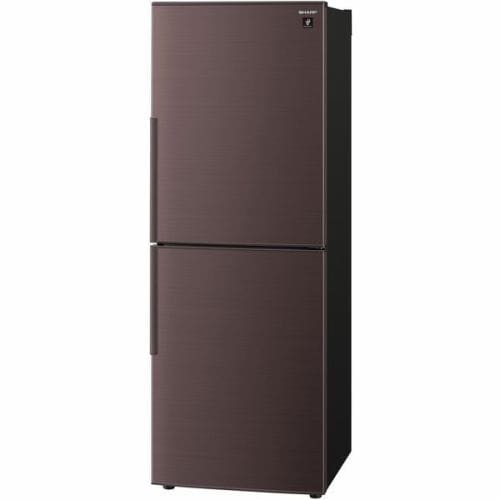 冷蔵庫 シャープ 一人暮らし SJ-PD28F-T 2ドア冷蔵庫 （280L・右