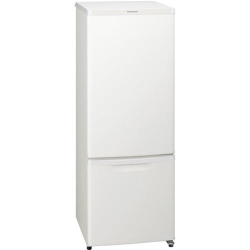 パナソニック NR-B17DW-W 2ドアパーソナル冷蔵庫 (168L・右開き 