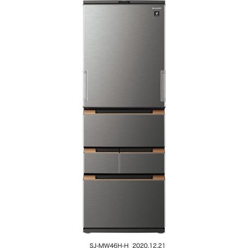 シャープ SJ-MF46K プラズマクラスター冷蔵庫 (457L・フレンチドア) H 