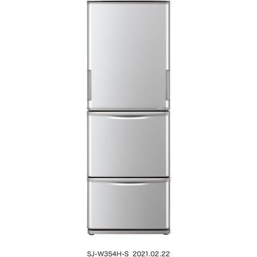 SHARP 2ドア冷蔵庫 SJ-D14F - キッチン家電