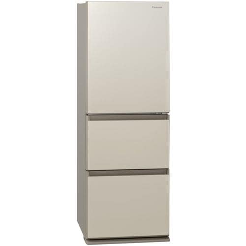 パナソニック NR-C343GCL-N 3ドアスリム冷凍冷蔵庫 (335L・左開き 