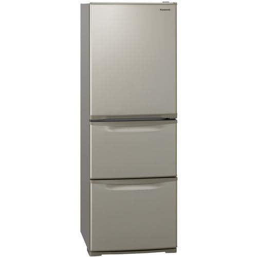 パナソニック NR-C343CL-N 3ドアスリム冷凍冷蔵庫 (335L・左開き 