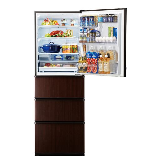 即納日本製 アクア 4ドア冷蔵庫 (430L・右開き) ダークウッドブラウン：家電,デジカメ,パソコン,ゲーム,CD・DVDの通販｜ヤマダ