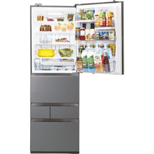 東芝 GR-U470GZ-ZH 5ドア冷凍冷蔵庫 (465L・右開き) アッシュグレージュ