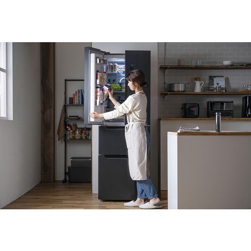 推奨品】アイリスオーヤマ IRSN-32A-B 4ドア冷凍冷蔵庫 (320L 