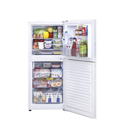 ツインバード HR-F915W 2ドア冷凍冷蔵庫 (146L・右開き) ホワイト
