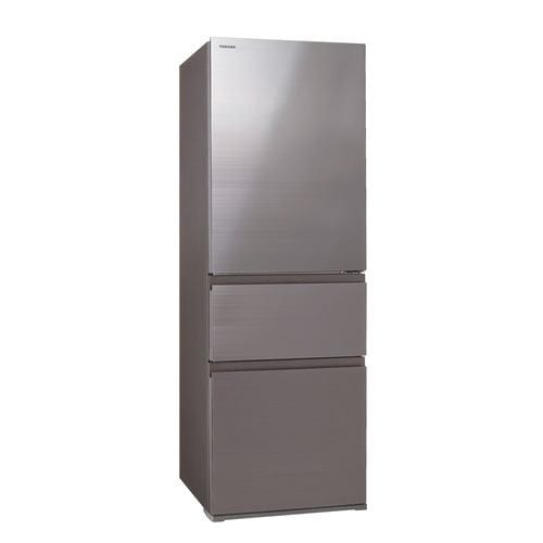 東芝 GR-U36SV(ZH) 3ドア冷凍冷蔵庫 (356L・右開き) アッシュ 