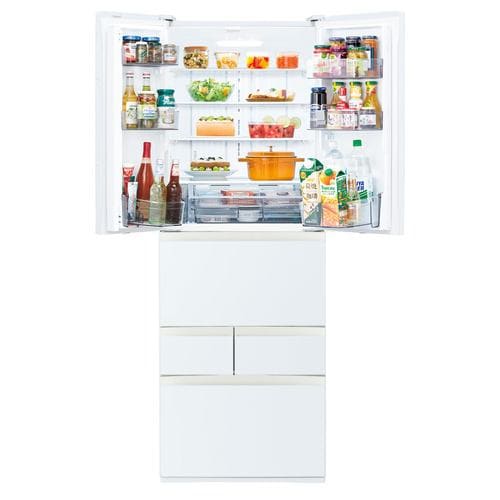 東芝 GR-U510FK(EW) 6ドア冷凍冷蔵庫 (509L・フレンチドア) グラン 