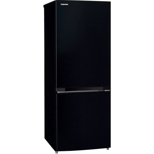 東芝 GR-U15BS(K) 冷蔵庫 2ドア冷蔵庫 (153L・右開き) セミマットブラック GRU15BS(K)