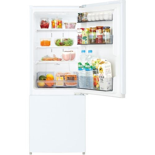 東芝 GR-U15BS(W) 冷蔵庫 2ドア冷蔵庫 (153L・右開き) セミマット 