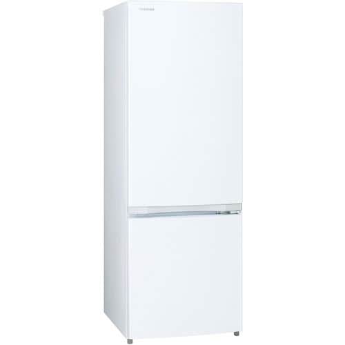 東芝 GR-U17BS(W) 冷蔵庫 2ドア冷蔵庫 (170L・右開き) セミマット 