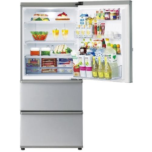 AQUA アクア 2023年製 冷蔵庫 AQR-27N 272L シルバー冷凍室50L