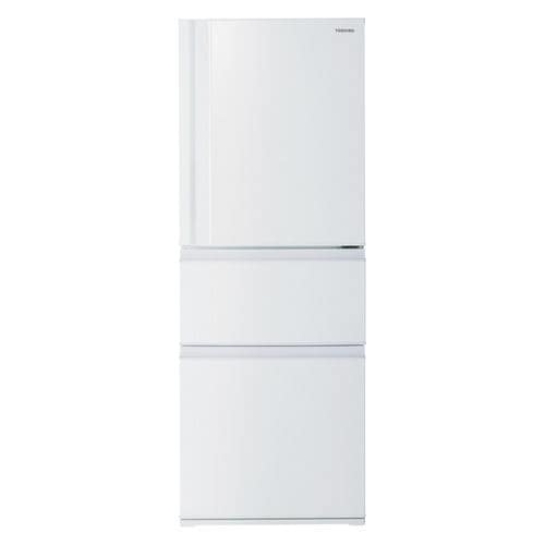 東芝 GR-V41GKL(WU) 5ドア冷蔵庫 （411L・左開き） マットホワイト 