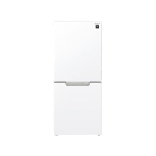 シャープ SJ-GD15K プラズマクラスター冷蔵庫 152L どっちもドア クリアホワイト