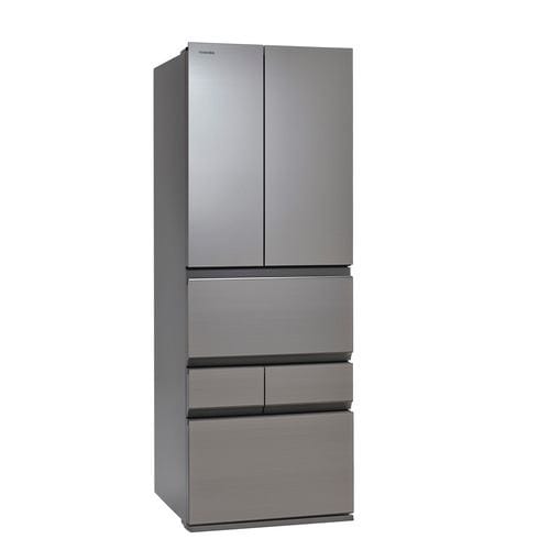 推奨品】東芝 GR-W510FZ(ZH) 6ドア冷蔵庫 6ドア冷凍冷蔵庫 (508L ...