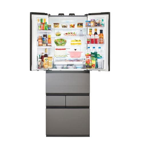 推奨品】東芝 GR-W510FZ(ZH) 6ドア冷蔵庫 6ドア冷凍冷蔵庫 (508L 