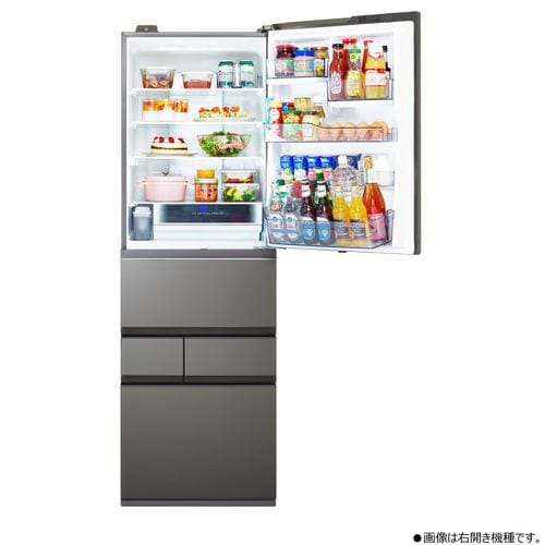 推奨品】東芝 GR-W500GTL(TH) 5ドア冷蔵庫 5ドア冷凍冷蔵庫 (501L・左 ...
