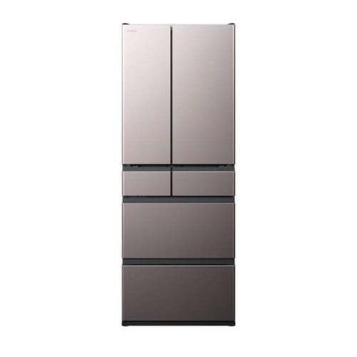 【推奨品】日立 R-HXC62V H 6ドア冷蔵庫 (617L・フレンチドア) ブラストモーブグレー