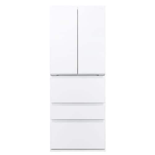 【推奨品】アクア AQR-TX51P(W) 5ドア冷蔵庫 (507L・フレンチドア) クリアホワイト