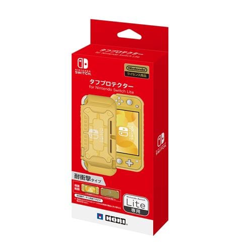 ホリ NS2-054 タフプロテクター for Nintendo Switch Lite   クリア×イエロー