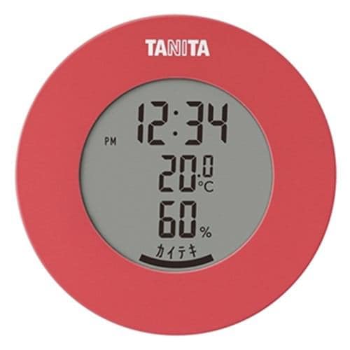 タニタ TT-585 デジタル温湿度計 ピンク