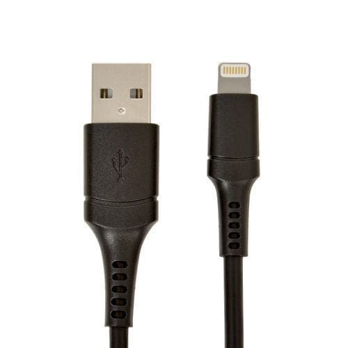 ラスタバナナ R10CAAL2A05BK USB-A to ライトニングケーブル 2.4A 1m ブラック