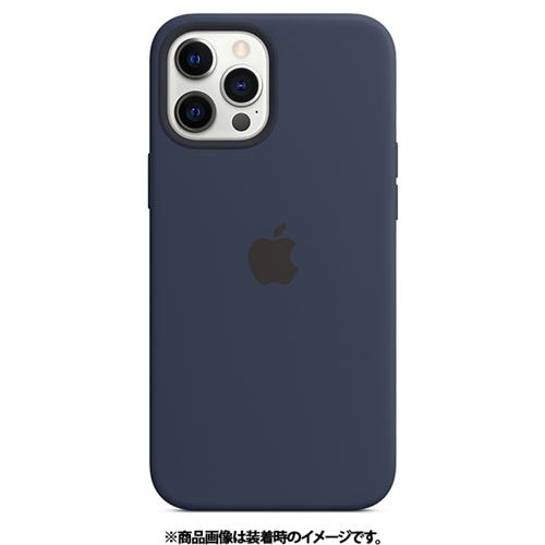 アップル Apple MHLD3FE/A iPhone 12 Pro Max シリコーンケース ディープネイビー