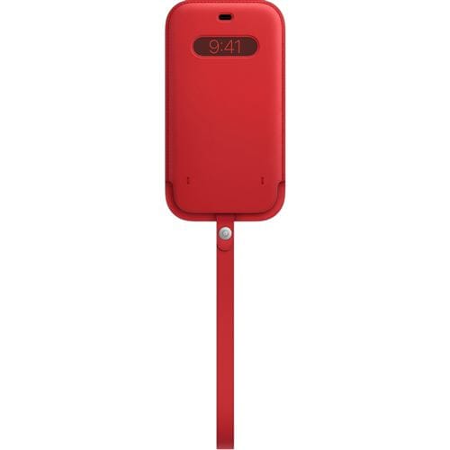 アップル(Apple) MHYJ3FE/A MagSafe対応 iPhone 12 Pro MAX レザースリーブ (PRODUCT)RED