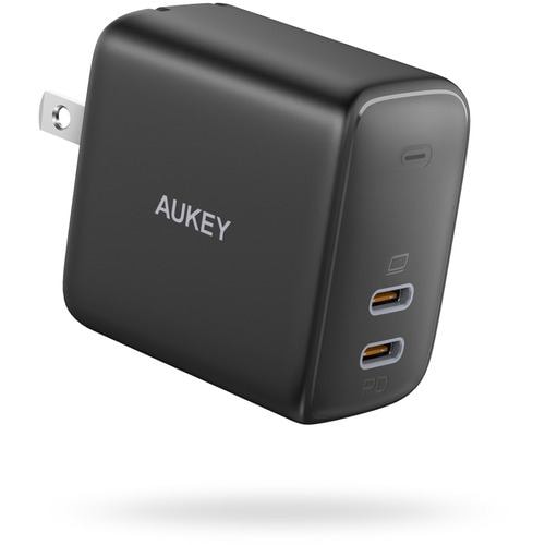 AUKEY PA-R2S-BK USB充電器 Swift Duo 40W PD対応 C×2 ブラック