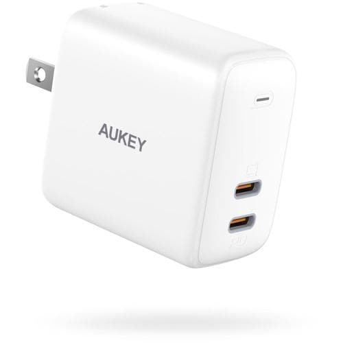 AUKEY PA-R2S-WT USB充電器 Swift Duo 40W PD対応 C×2 ホワイト