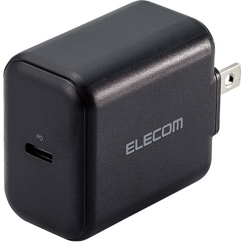 【クリックで詳細表示】エレコム MPA-ACCP17BK USB Type-C 充電器 PD対応 20W タイプC ×1 Type C USB-C ACアダプター コンセント ブラック
