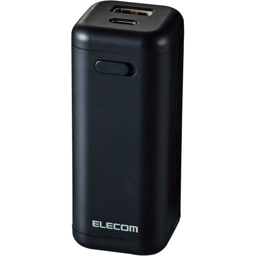 【クリックでお店のこの商品のページへ】エレコム DE-KD02BK モバイルバッテリー 乾電池式 単3電池4本付属 ブラック