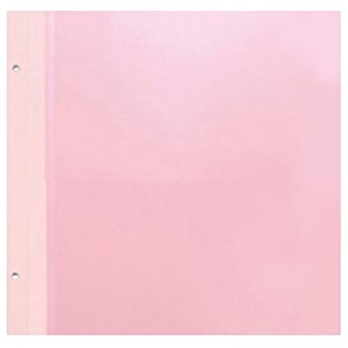 フジカラー フリーアルバム用スペアカラーネオコート台紙5LY（ピンク）