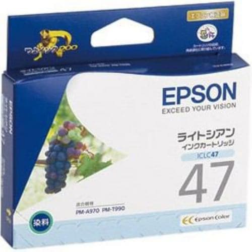 エプソン ICLC47 【純正】プリンタインク ライトシアン