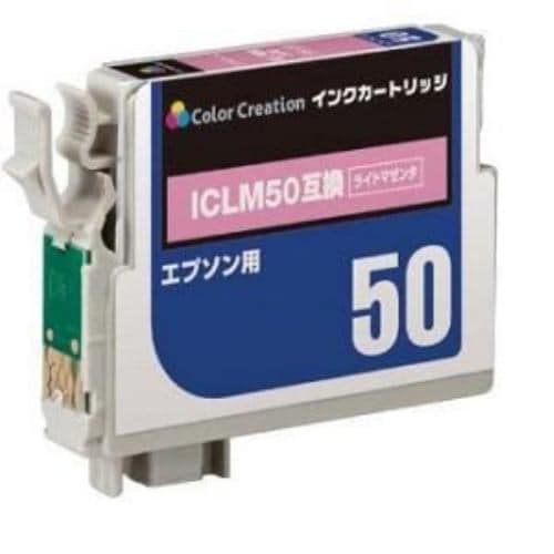 カラークリエイション CIE-ICLM50 エプソン用互換インクカートリッジ   ライトマゼンタ