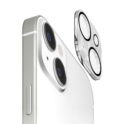 PGA PG-23ACLG01CL iPhone15 iPhone15Plus カメラフルプロテクター Premium Style クリア PG23ACLG01CL