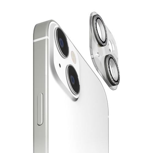 PGA PG-23ACLG11BK iPhone15 iPhone15Plus カメラフルプロテクター Premium Style ラメブラック PG23ACLG11BK