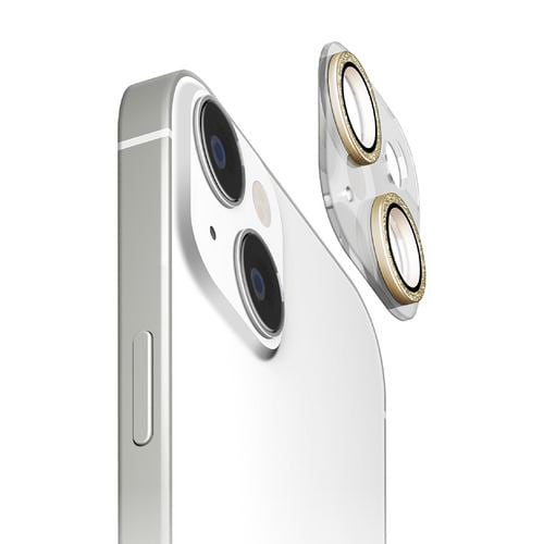 PGA PG-23ACLG13GD iPhone15 iPhone15Plus カメラフルプロテクター Premium Style ラメゴールド PG23ACLG13GD