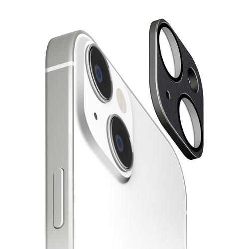 PGA PG-23ACLG20BK iPhone15 iPhone15Plus カメラフルプロテクター Premium Style PVCレザー／ブラック PG23ACLG20BK