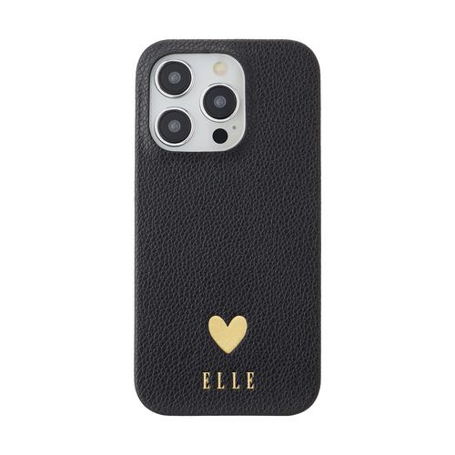 ELLE Slim Wrap Case for iPhone 15 Pro [ Black ] ELBLKWPIP2361P ブラック