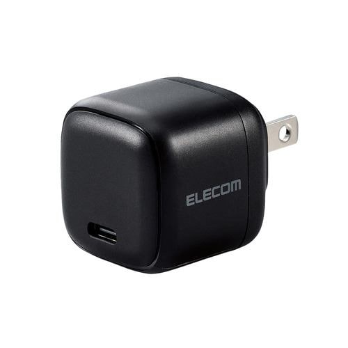 エレコム MPA-ACCP7320BK USB Power Delivery 20W AC充電器(USB Type-C×1) スマホ・タブレット対応 ブラック