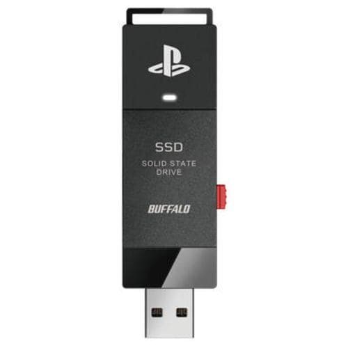 BUFFALO SSD-SAO1.0U3-B PlayStation(R)公式ライセンス取得 ポータブルSSD USB 3.2（Gen 2） 1TB SSDSAO1.0U3B